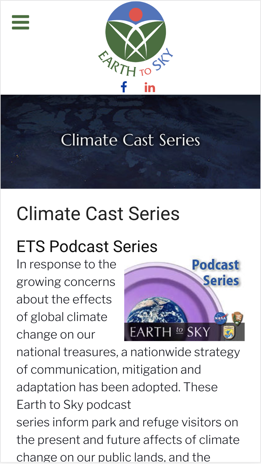 Climate Cast Series